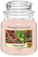 Świeca zapachowa w słoiku - Yankee Candle Tranquil Garden Candle — Zdjęcie N3
