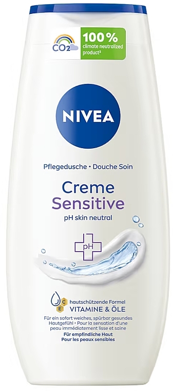 Krem pod prysznic dla skóry wrażliwej - NIVEA Creme Sensitive  — Zdjęcie N1