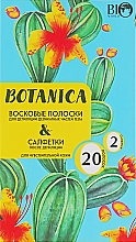Kup Zestaw do depilacji delikatnych części ciała - Bio World Botanica (paski/20 szt. + szaszetka)