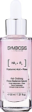 Przeciwutleniające serum rozświetlające do twarz Róża i kwas hialuronowy - Symbiosis London Anti-Oxidising Rose Radiance Serum — Zdjęcie N1