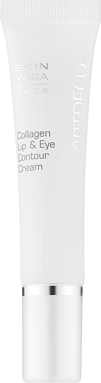 Krem do konturowania oczu i ust - Artdeco Skin Yoga Face Collagen Lip & Eye Contour Cream — Zdjęcie N1