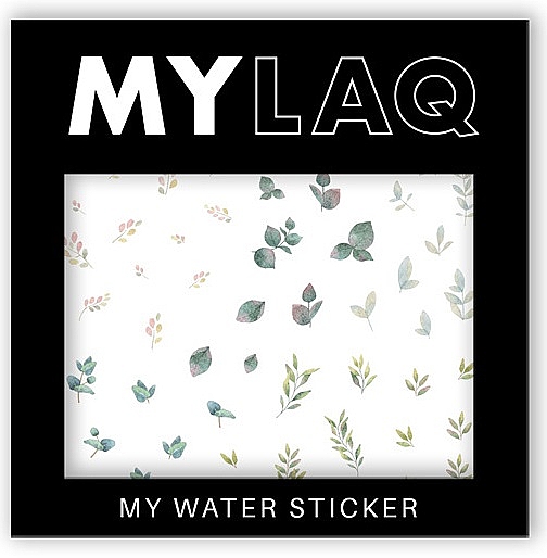 Zestaw naklejek na paznokcie - MylaQ My Water Sticker My Green Leaf — Zdjęcie N1