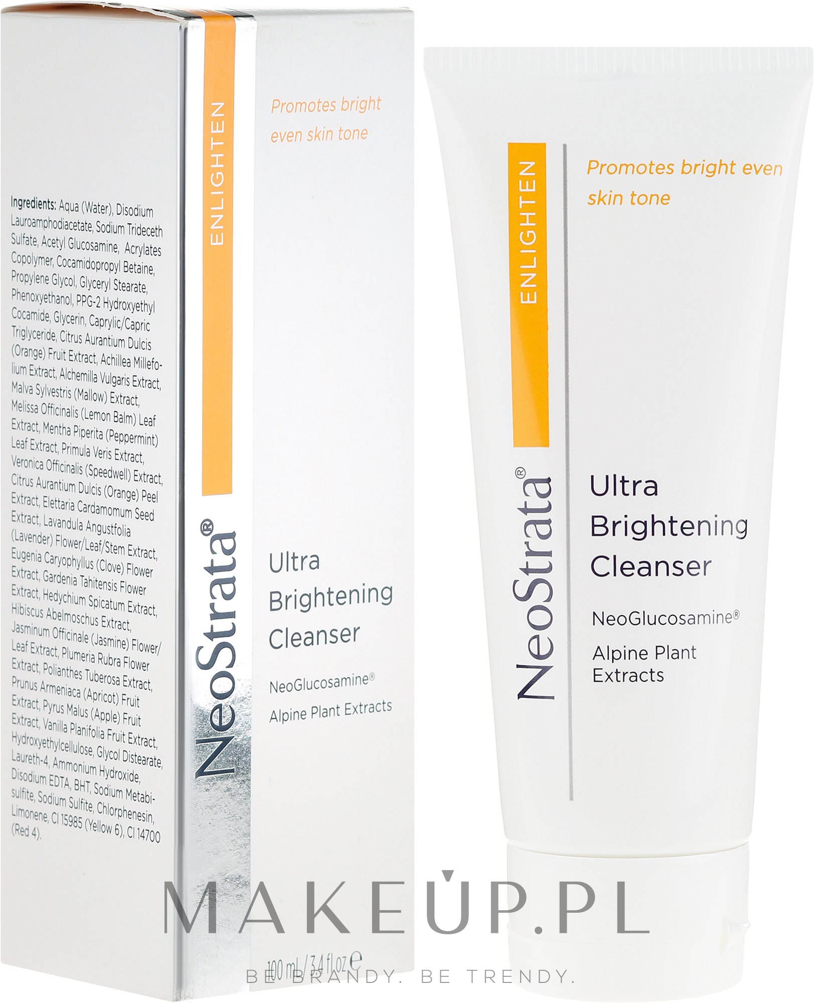 Rozjaśniający krem do delikatnego oczyszczania twarzy - Neostrata Enlighten Ultra Brightening Cleanser — Zdjęcie 100 ml