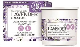 Lawendowy krem odżywczy na dzień i noc - Floslek Nourishing Lavender Cream (uzupełnienie) — Zdjęcie N1