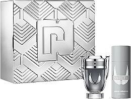 Paco Rabanne Invictus Platinum - Zestaw (edp 100 ml + deo 150 ml) — Zdjęcie N1