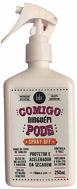 Ochronny spray do włosów - Lola Cosmetics Comigo Ninguem Pode BFF Hair Protector Spray — Zdjęcie N1