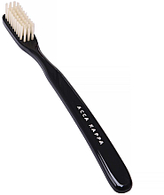 Kup Szczoteczka do zębów - Acca Kappa Vintage Collection Medium Pure Bristle Toothbrush Black