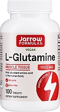 Suplement diety L-glutamina, 1000 mg - Jarrow Formulas L-Glutamine 1000mg — Zdjęcie N1