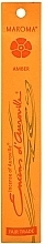 Kup Kadzidełka Bursztyn - Maroma Encens d'Auroville Stick Incense Amber