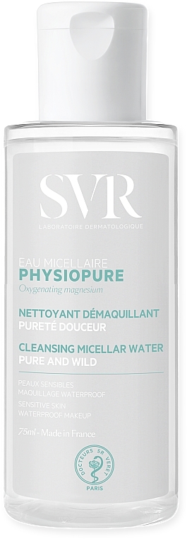 Delikatnie oczyszczająca woda micelarna - SVR Physiopure — Zdjęcie N3