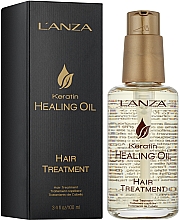 Keratynowy eliksir do włosów - L'anza Keratin Healing Oil Hair Treatment — Zdjęcie N2
