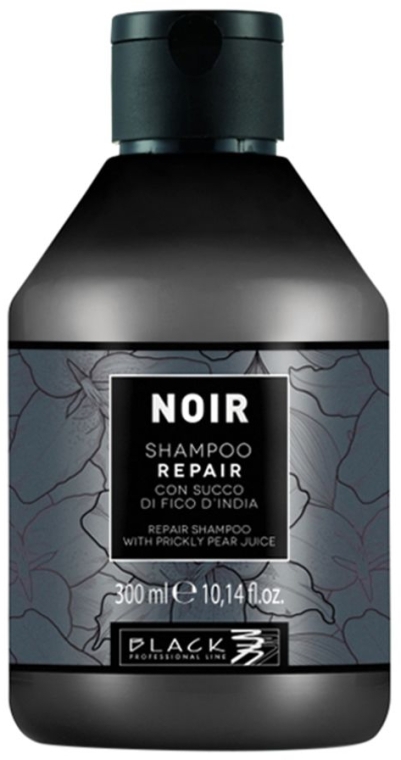 Naprawczy szampon do włosów z sokiem z opuncji - Black Professional Line Noir Prickly Pear Juice Repair Shampoo — Zdjęcie N1