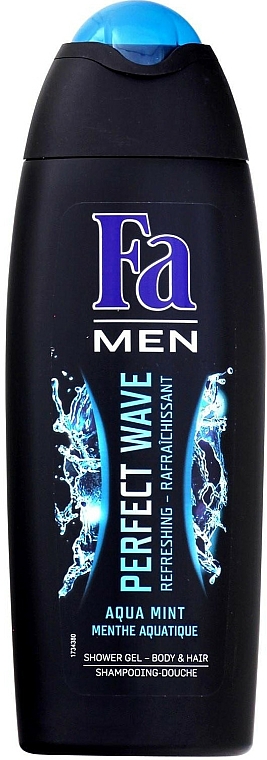 Żel do ciała i włosów dla mężczyzn - Fa Men Perfect Wave Shower Gel — фото N1
