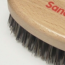 Szczotka do brody, jasne drewno - Sanel Beard Brush — Zdjęcie N3