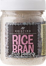 Kup Naturalny peeling do twarzy Zmielony ryż - Hristina Cosmetics Rice Bran Face Peeling