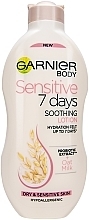 Kup Balsam do ciała z mlekiem owsianym - Garnier Body Sensitive 7 Days Soothing Body Lotion