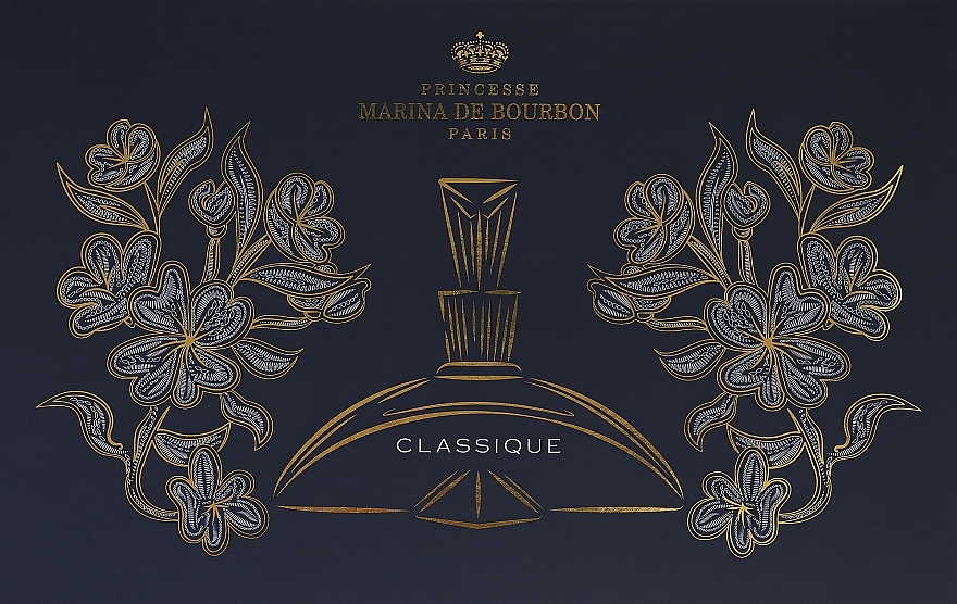 Marina de Bourbon Classique - Zestaw (edp/100ml + b/lot/100ml + pouch) — Zdjęcie N1