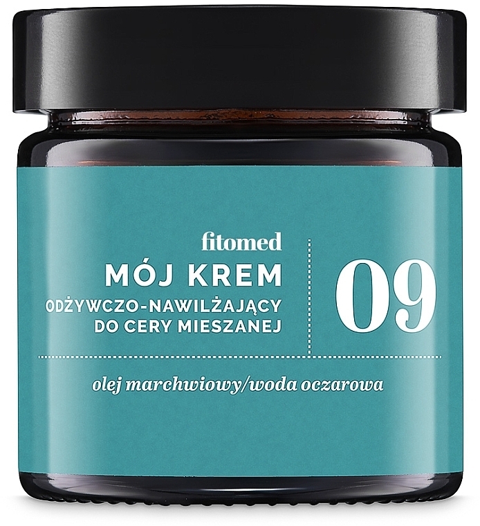 Odżywczo-nawilżający krem do cery mieszanej Karotenowy odcień słoneczny - Fitomed Mój krem №9 — Zdjęcie N1