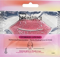 Kup Hydrożelowa maseczka na usta z brokatem - IDC Institute Glitter Hydrogel Lips Pad Pink