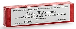 Kadzidło Papier ormiański, 18 arkuszy - Santa Maria Novella Carta d'Armenia — Zdjęcie N3