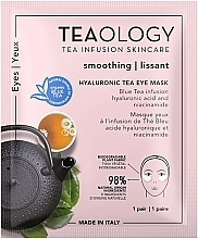 Maseczka na oczy - Teaology Blue Tea Hyaluronic Eye Mask — Zdjęcie N1