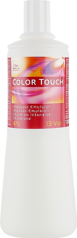 Emulsja aktywująca - Wella Professionals Color Touch Emulsion 4% — Zdjęcie N2