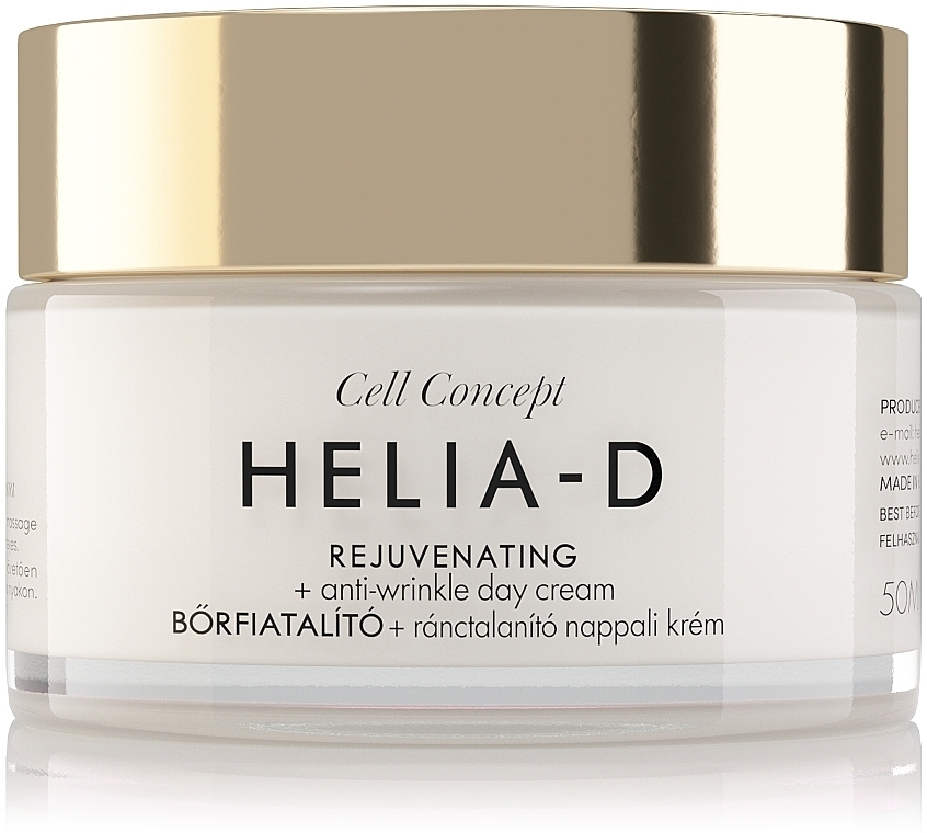 Przeciwzmarszczkowy krem do twarzy na dzień, 65+ - Helia-D Cell Concept Cream