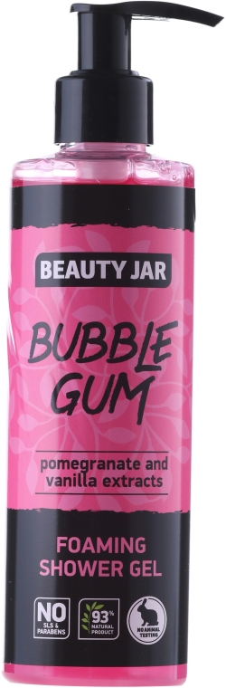 Żel pod prysznic z wanilią i granatem - Beauty Jar Bubble Gum Foaming Shower Gel — Zdjęcie N2