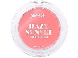 Kup Róż do policzków - Barry M Hazy Sunset Cream Blush
