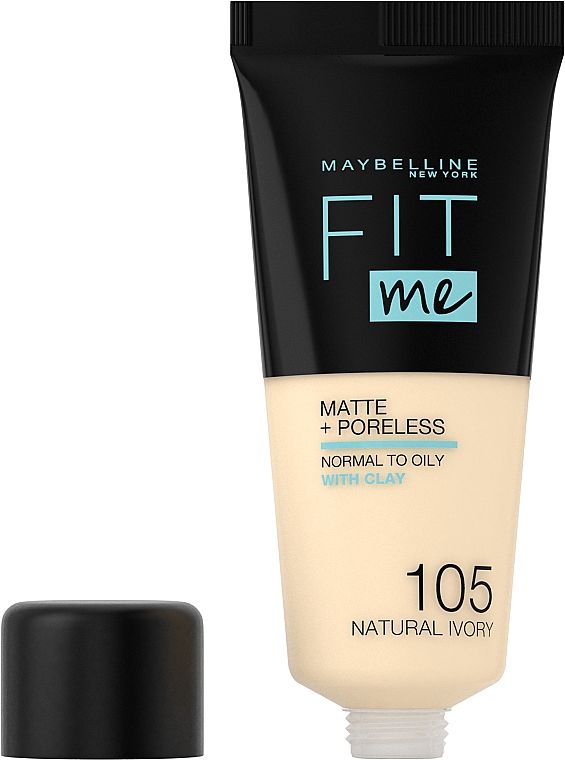 Matujący podkład do twarzy - Maybelline New York Fit Me Matte + Poreless Foundation — Zdjęcie N2