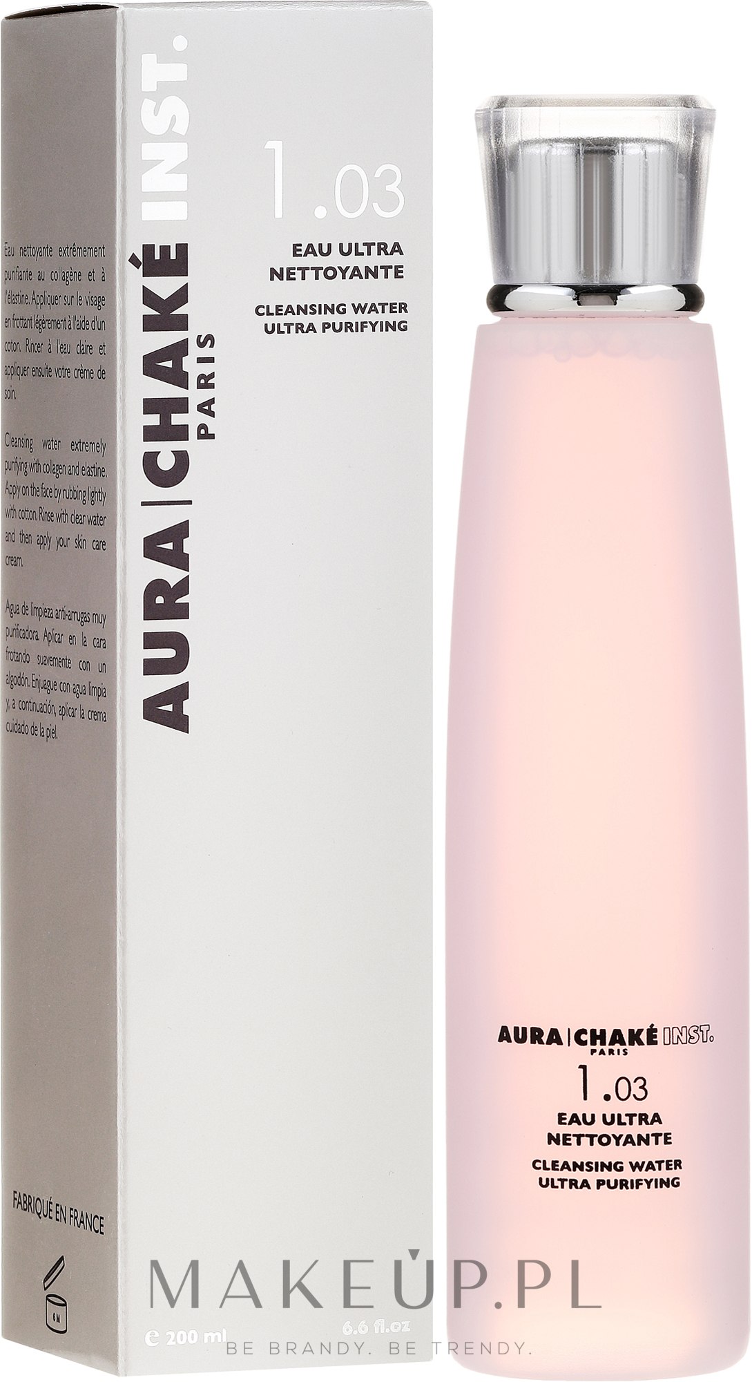Odmładzające serum oczyszczające do twarzy - Aura Chaké Cleansing Water Ultra Purifying — Zdjęcie 200 ml