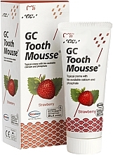 Kup Krem do zębów Truskawka bez fluoru - GC Tooth Mousse Strawberry