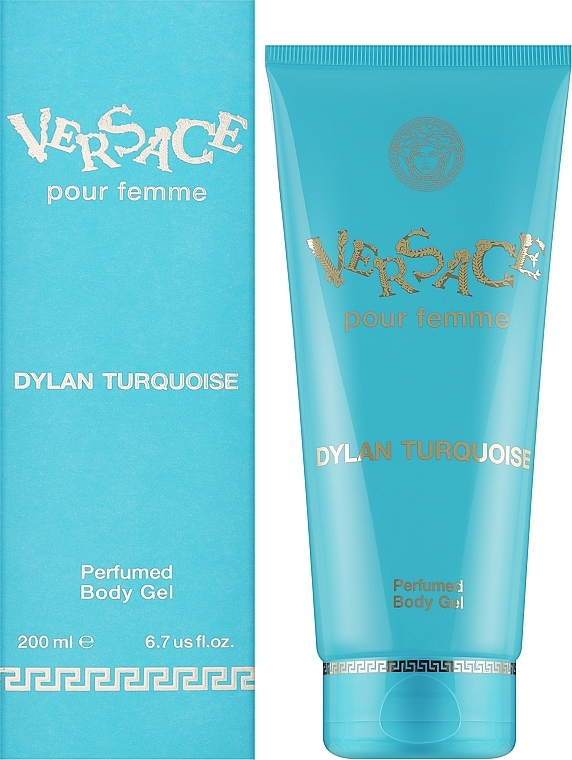 Versace Dylan Turquoise Body Gel - Perfumowany żel do ciała — Zdjęcie N2