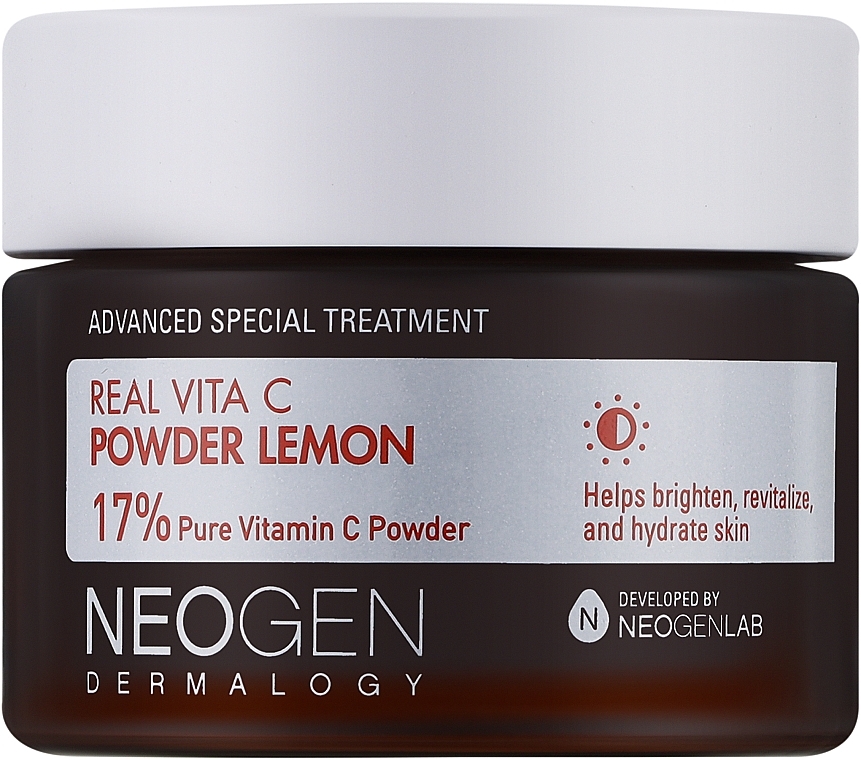 Rozświetlający puder do twarzy z witaminą C - Neogen Dermalogy Real Vita C Powder Lemon — Zdjęcie N1