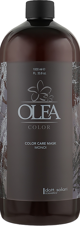 Maska do włosów z olejkiem Monoi chroniąca kolor - Dott. Solari Olea Color Care Mask Monoi — Zdjęcie N3