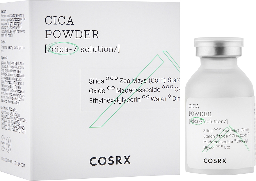 Puder łagodzący z wąkrotą azjatycką - Cosrx Pure Fit Cica Powder — Zdjęcie N2