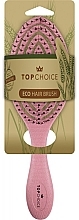 Szczotka do włosów, 64760, różowa - Top Choice Eco Hair Brush — Zdjęcie N2