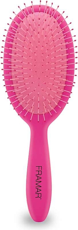 	Szczotka do rozczesywania włosów, różowa - Framar Detangle Brush Pinky Swear — Zdjęcie N2