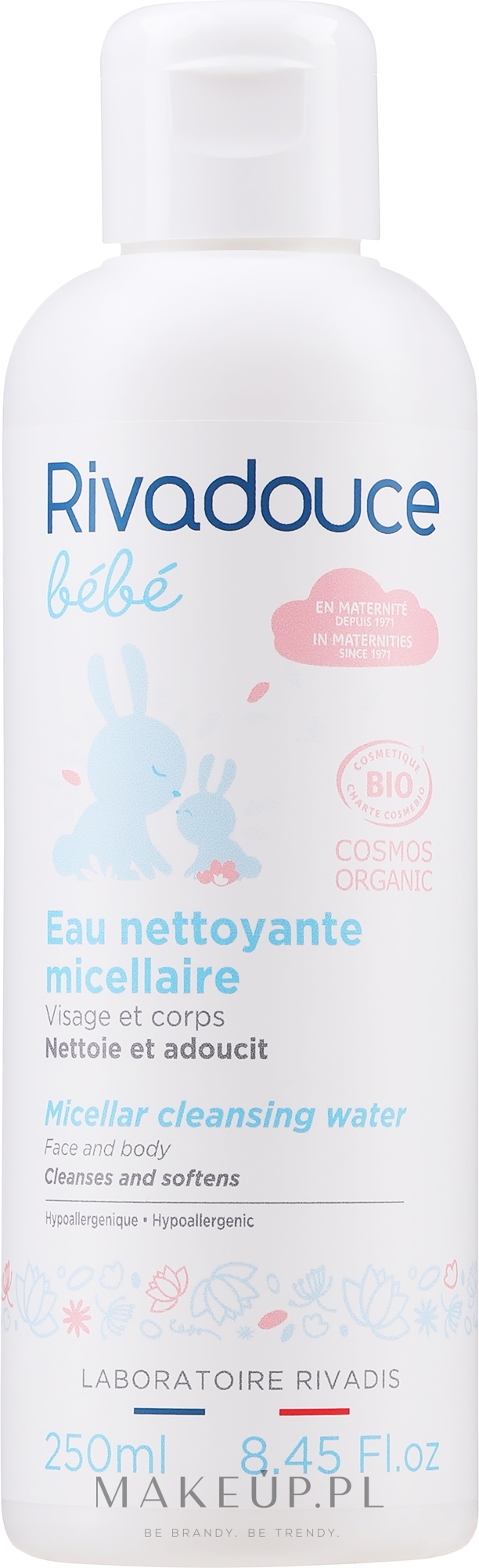 Organiczny płyn micelarny do mycia twarzy dla niemowląt i dzieci - Rivadouce Bebe Micellar Cleansing Water — Zdjęcie 250 ml