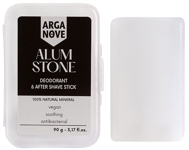 Naturalny dezodorant - Arga Nova Alum Stone Deodorant & After Shave Stick — Zdjęcie N1