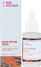 Serum przeciwstarzeniowe do twarzy - Good Molecules Super Peptide Serum — Zdjęcie N1