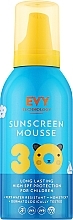 Pianka do ciała chroniąca przed słońcem dla dzieci - EVY Technology Sunscreen Mousse For Children SPF30 — Zdjęcie N1