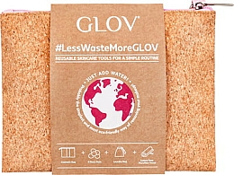 Zestaw do pielęgnacji twarzy - Glov #Less Waste More (towel/1psc + pads/5psc + bag + laundry bag) — Zdjęcie N2