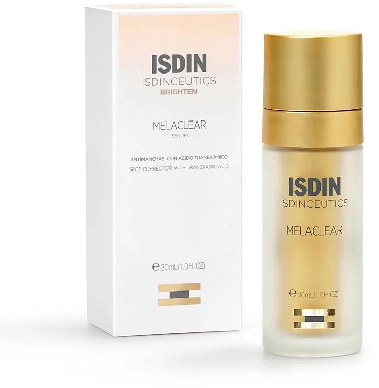 Serum-korektor punktowy do twarzy - Isdin Isdinceutics Brigten Melaclear Serum 1,8% — Zdjęcie N1