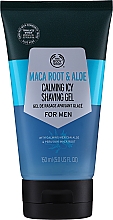 Kup Kojąco-chłodzący żel do golenia Maca i aloes - The Body Shop Maca Root & Aloe Calming Icy Shaving Gel