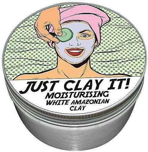 Nawilżająca biała glinka do twarzy - New Anna Cosmetics Just Clay It! Moisturising White Amazonian Clay — Zdjęcie N1