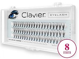 Kup Sztuczne rzęsy, 8 mm - Clavier Eyelash