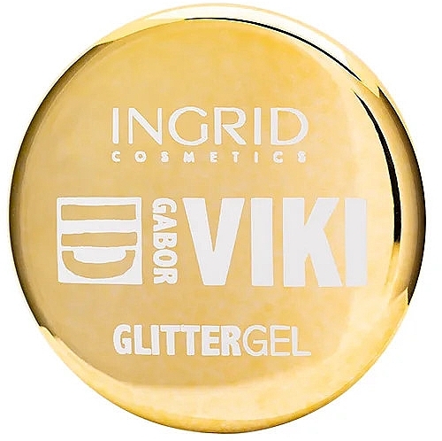 Żel ekstremalnie brokatowy - Ingrid Cosmetics x Viki Gabor ID Extreme Glitter Gel  — Zdjęcie N1