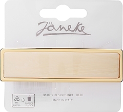 Kup Automatyczna spinka do włosów JG45020G CRN, 9 x 2,5 cm, złoto mleczna - Janeke