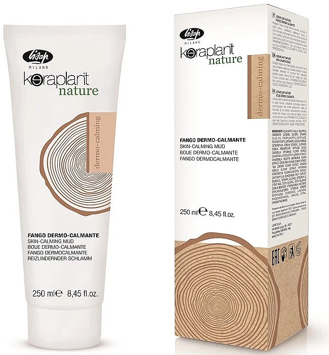 Maska do skóry głowy - Lisap Keraplant Nature Skin-Calming Mud — Zdjęcie N1